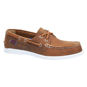 Image of Sebago Litesides Two Eye Shoes (Women's) - Medium Brown Leather