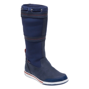 Image of Sebago Triton Waterproof Sailing Boot (Men's) - Navy Nubuck/Ariaprene