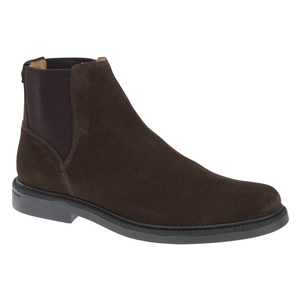 Image of Sebago Turner Chelsea WP Casual Boots (Men's) - Dark Brown Suede