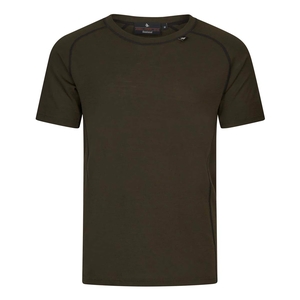 Image of Seeland Apex Merino T-Shirt - Pine Green