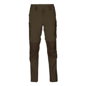 Image of Seeland Birch Zip-Off Trousers - Pine Green/Demitasse