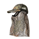 Image of Seeland Camouflage Cap with Mesh Face Veil - Mossy Oak