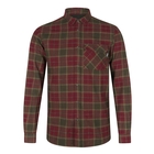 Image of Seeland Glen Flannel Shirt - Red Forest Check