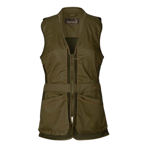 Image of Seeland Ladies Skeet Ivy Waistcoat - Duffel Green