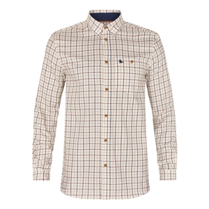 Image of Seeland Oxford Shooting Shirt - Classic Blue/Merlot Check