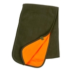 Seeland Reversible Fleece ScarfPine Green/Hi-Vis Orange