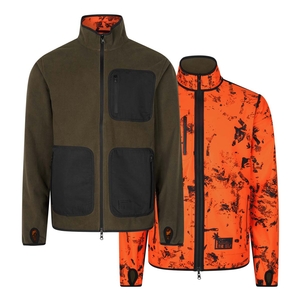 Image of Seeland Rogue Reversible Fleece - Light Pine/InVis Green