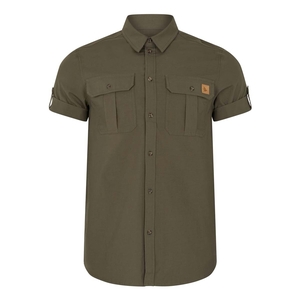 Image of Seeland Selous S/S Cargo Shirt - Grape Leaf