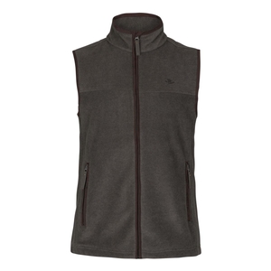 Image of Seeland Woodcock Earl Fleece Waistcoat - Dark Grey Melange