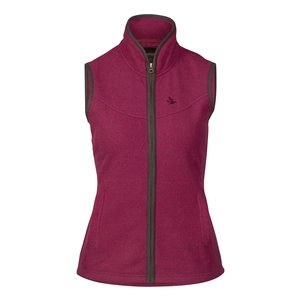 Image of Seeland Woodcock Lady Fleece Waistcoat - Classic Red