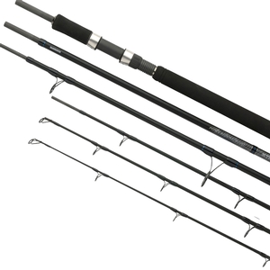 Image of Shimano 5 Piece + 2 Tips - STC Dualtip Powergame Travel Saltwater Boat Rod - 6ft 6in/8ft
