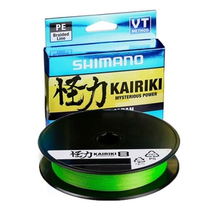 Image of Shimano Kairiki 8 Braided Line - 300m - Mantis Green