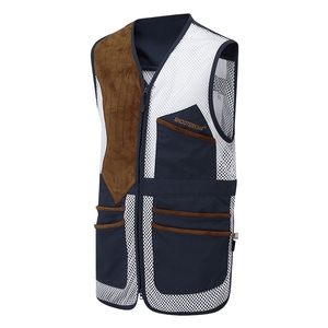 Image of Shooterking Pro-Trap Vest - Blue/White