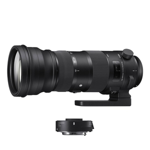 Image of Sigma 150-600mm f5-6.3 DG OS HSM S Lens + 1.4 X  TC-1401 Convertor - Nikon Fit