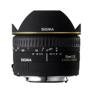 Image of Sigma 15mm f/2.8 EX DG Fisheye Lens - Nikon Fit