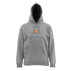 Image of Simms Badge Of Authenticity Hoody - Gunmetal Heather