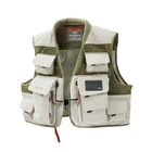 Image of Simms Vertical Mesh Vest - Khaki
