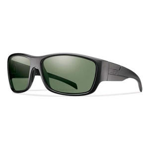Image of Smith Optics Frontman Elite Glasses - Black Frame / Chromapop Polar Gray Green Lenses