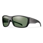 Image of Smith Optics Frontman Elite Glasses - Black Frame / Chromapop Polar Gray Green Lenses