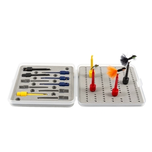 Image of Snowbee 10 Piece Fly Tying Display Set