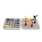 Image of Snowbee 10 Piece Fly Tying Display Set