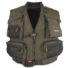 Image of Snowbee Auto-Inflate Fly Vest - Dark Moss Green