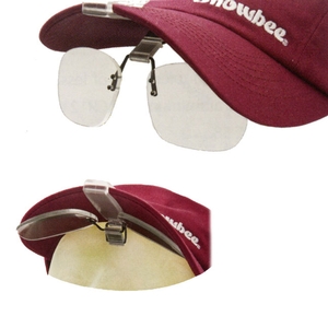 Image of Snowbee Cap Peak Clip-On Magnifier Lenses