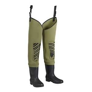Image of Snowbee Classic Neoprene Cleated Bootfoot Thigh Waders