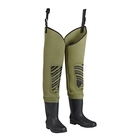 Image of Snowbee Classic Neoprene Cleated Bootfoot Thigh Waders