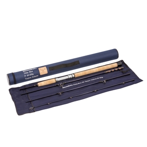 Image of Snowbee 4 Piece Deep Blue Titanium Tarpon Travel Spinning Rod - 9ft - 60-100g