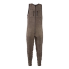 Image of Snowbee Fleece Salopettes - Slate Grey
