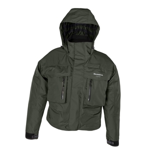 Image of Snowbee Geo Wading Jacket - Dark Olive Green