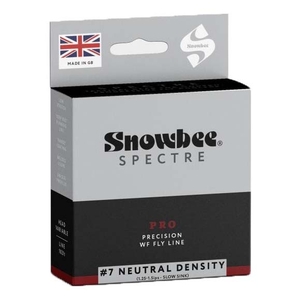Image of Snowbee Neutral Density (Slow Sink) Fly Line - Ivory/Deep Red