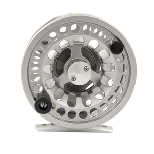 Image of Snowbee Onyx Fly Reel - #3/4 - Gunmetal Silver