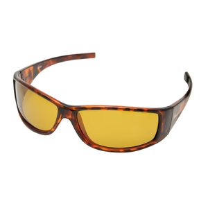 Image of Snowbee Prestige Gamefisher Wrap-Around Polarised Sunglasses - Tortoiseshell / Yellow