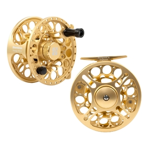 Image of Snowbee Prestige Gold Fly Reel - #3/4 - Gold
