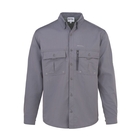 Image of Snowbee Prestige Technical Fishing Shirt - Grey