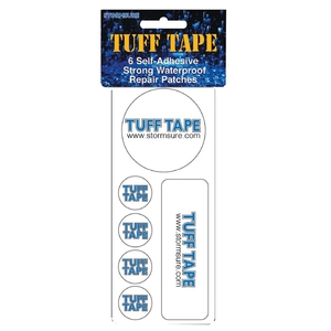 Image of Snowbee Stormsure Tuff Tape - 6x Self-Adhesive Waterproof  Patches