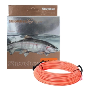 Image of Snowbee XS Hi-Viz Floating Fly Line - Hi-Viz Orange