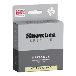 Image of Snowbee XS-Plus Spectre Distance Fly Line - Floating - Ivory/Fluro Yellow