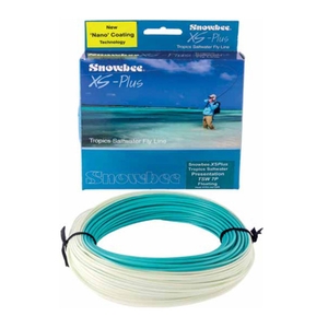 Image of Snowbee XS Plus Tropics  'Presentation' Saltwater Floating Fly Line - Light Blue / Aqua