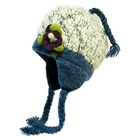 Image of Snugbug Thick Earflap Hat - White / Blue