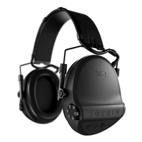 Sordin Supreme X2 Hunting/Shooting Ear Defenders - with Gel Earseals