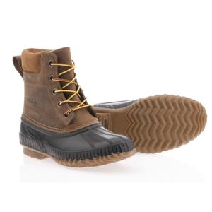 Image of Sorel Cheyanne Lace Full Grain Boots (Men's) - Chipmunk/Black