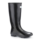 Image of Wedge Welly Miss Predictable Wellington Boots by Wedge Welly (Women's) - Black