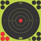 Pro-Shot Splatter Shot 6 Inch GREEN Bulls Eye Target - 12pk