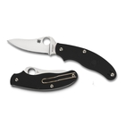 Spyderco UK Penknife - Plain Edge Drop PointBlack