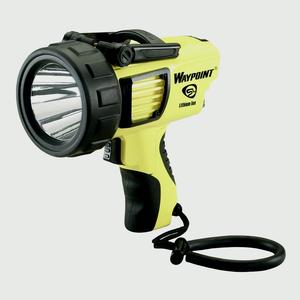 Image of Streamlight Waypoint Rechargeable Handheld Searchlight (240v/12v) - Yellow