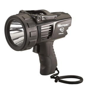 Image of Streamlight Waypoint Rechargeable Handheld Searchlight (240v/12v) - Black