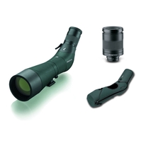 Image of Swarovski ATM 80 High Definition (HD) Angled Spotting Scope with 25-50x Zoom Eyepiece and Stay on Case